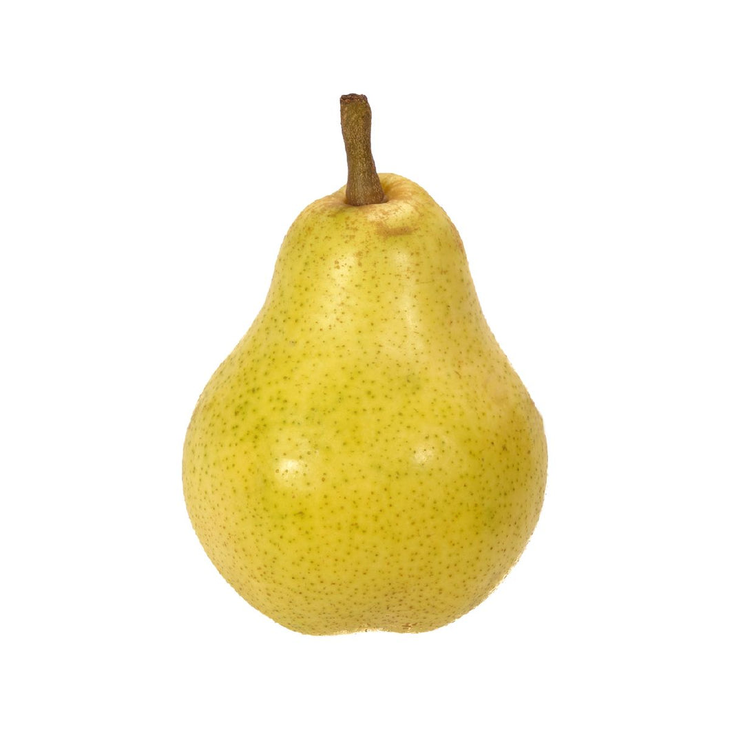 A soft and juicy pear